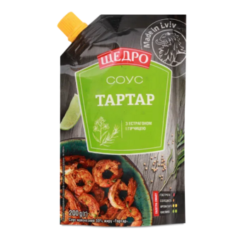 Соус «Щедро» «Тартар» (200г)