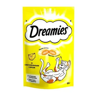 Ласощі для котів Dreamies 60 г - сир