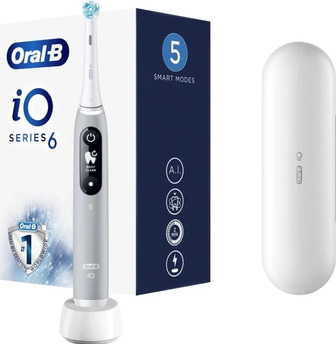 Зубна щітка електрична Oral-B Braun iO 6 Grey