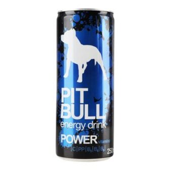 Напій енергетичний б/а газований ж/б Power Pit Bull, 0.25 л