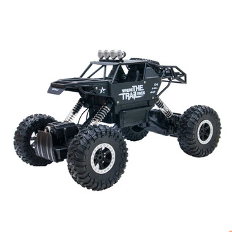 Автомобіль Sulong Toys Off-Road Crawler на радіокеруванні Where The Trail Ends, аккум. 7.2V, мет.корпус, чорний матовий