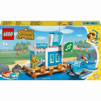 Конструктор LEGO Animal Crossing Літайте з Dodo Airlines 292 деталей (77051)