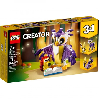 Конструктор LEGO Creator Фантастичні лісові істоти 175 деталей (31125)