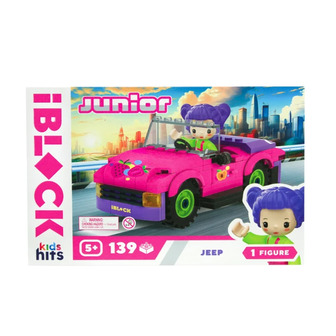 Конструктор IBlock Junior Kids hits Джип 139 деталей (4897126752540)