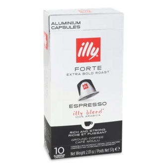 Кава мелена Illy Forte Espresso 10 капсул, 57г