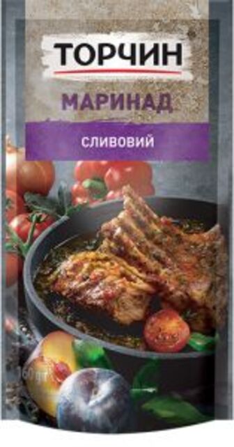 Маринад сливовий Торчин д/п 160г