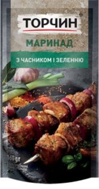 Маринад з часником та зел.Торчин д/п160г