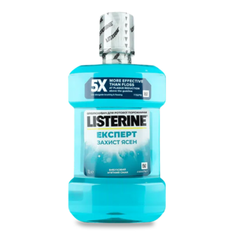 Засіб для рота Listerine «Освіжаюча м'ята» багатофункціональний (1л)