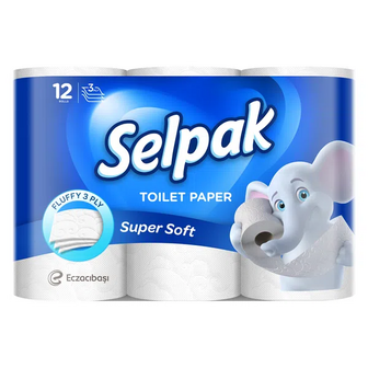 Папір туалетний Selpak