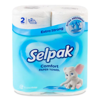 Рушник кухонний Selpak Comfort білий