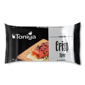 Печиво Toniya Crisp Хруст з льоном затяжне