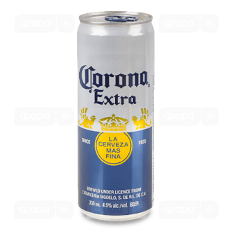 Пиво Corona Extra світле з/б