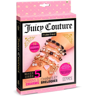 Міні-набір для створення браслетів з кристалами Swarovski Make it Real: Juicy Couture - Рожевий зорепад