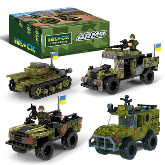 Конструктор Iblock Армія, 122-161 деталь (PL-921-426)