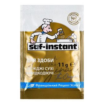 Дріжджі Saf-instant для здоби швидкодіючі сухі 11 г (4820074790531)