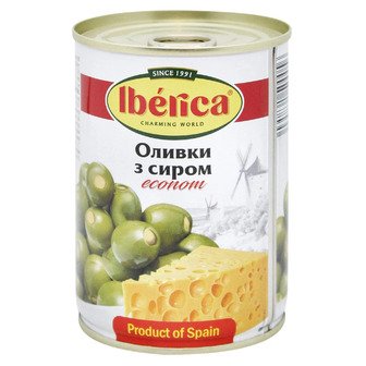 Оливки Iberica з сиром 280 г (8435761500056)