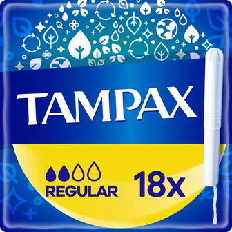 Тампони Tampax Compak Regular з аплікатором, 18 шт.