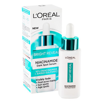 Сироватка для шкіри обличчя L`Oreal Paris Bright Reveal проти пігментних плям із ніацинамідом 30 мл (3600524119829)