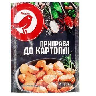 Приправа до картоплі Auchan, 20 г