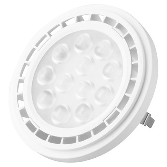 Лампа світлодіодна LED G53 9W 120 pcs WW AR111 DC12V SMD3528