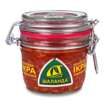 Ікра лососева «Шаланда» зерниста (230г)