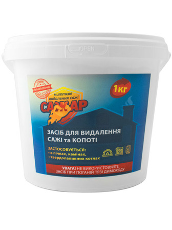 Засіб для видалення сажі Сажар відро 1000 г
