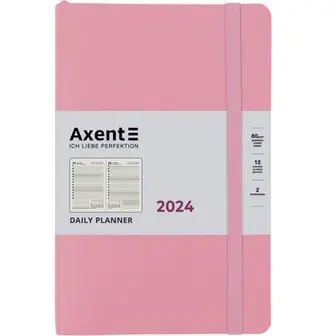 Щоденник датований 2024 Axent Partner Soft Skin 145х210 пудровий 8810-24-24-A