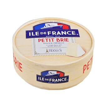 Сир з білою пліснявою Petit Brie Ile de France 125 г