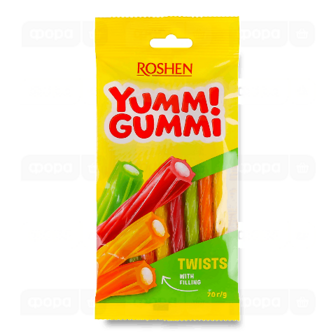 Цукерки Roshen Yummi Gummi Twists