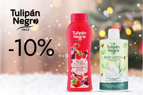 Продукція ТМ Tulipan Negro зі знижкою