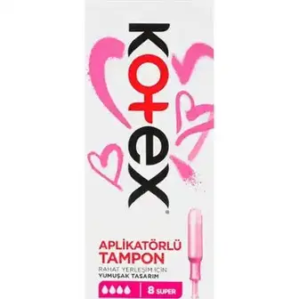 Тампони Kotex Супер гігієнічні з аплікатором 8 шт