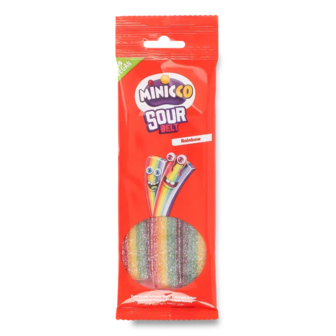 Цукерки Minicco Sour pencils Rainbow жувальні