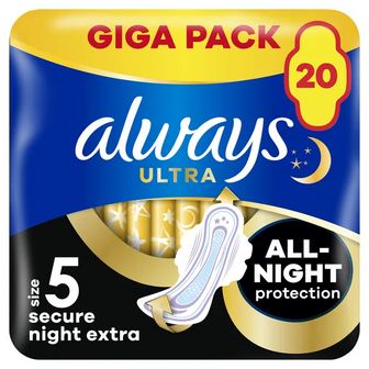 Гігієнічні прокладки Always Ultra Secure Night Extra 5