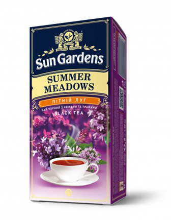 Чай Sun Gardens Summer Meadows чорний 25*1,7г