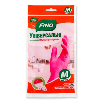 Рукавички Fino латексні універсальні M