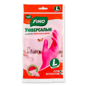 Рукавички Fino латексні універсальні L