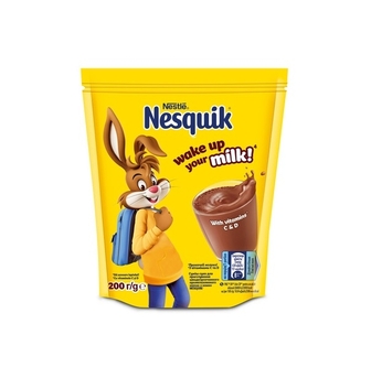 Какао-напій 200 г Nesquik Шоколадно-молочний коктейль м/уп 