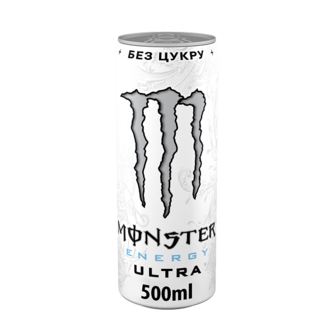 Напій 0,5 л Monster ULTRA енергетичний ж/б 