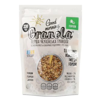 Сніданок готовий Good morning, Granola з горіхами (330г)
