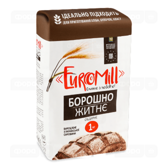 Борошно EuroMill житнє обдирне