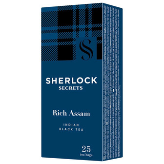 Чай чорний Sherlock Secrets Rich Assam 2 г х 25 шт (4823118601176)