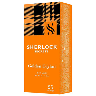 Чай чорний Sherlock Secrets Pure Ceylon 2 г x 25 шт (4823118601190)