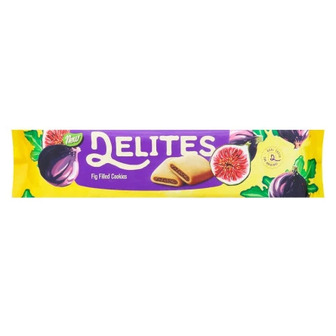 Печиво Delites з інжирною начинкою, 120 г