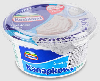 Крем-сир Hochland Kanapkowy вершковий 59%, 130 г