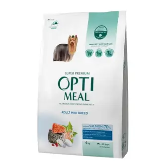 Сухий корм для собак Optimeal Adult Mini Breed 4 кг - лосось