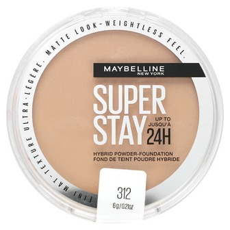 Maybelline, Super Stay, гібридна пудра й тональна основа, 312, 6 г (0,21 унції)