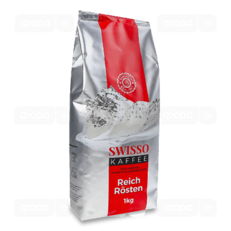 Кава зерно Swisso Kaffee Reich Roesten