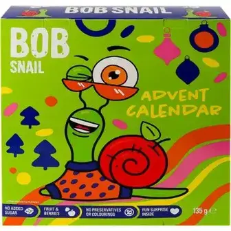 Набір цукерок Bob Snail Advent calendar з іграшкою 466 г