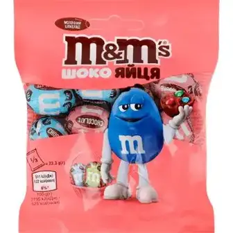 Цукерки M&M's шоколадні яйця 70 г