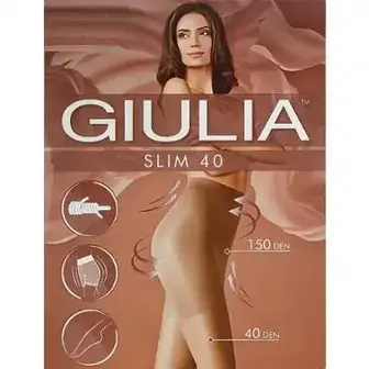 Колготи жіночі Giulia Slim 40 den cappuccino р.4